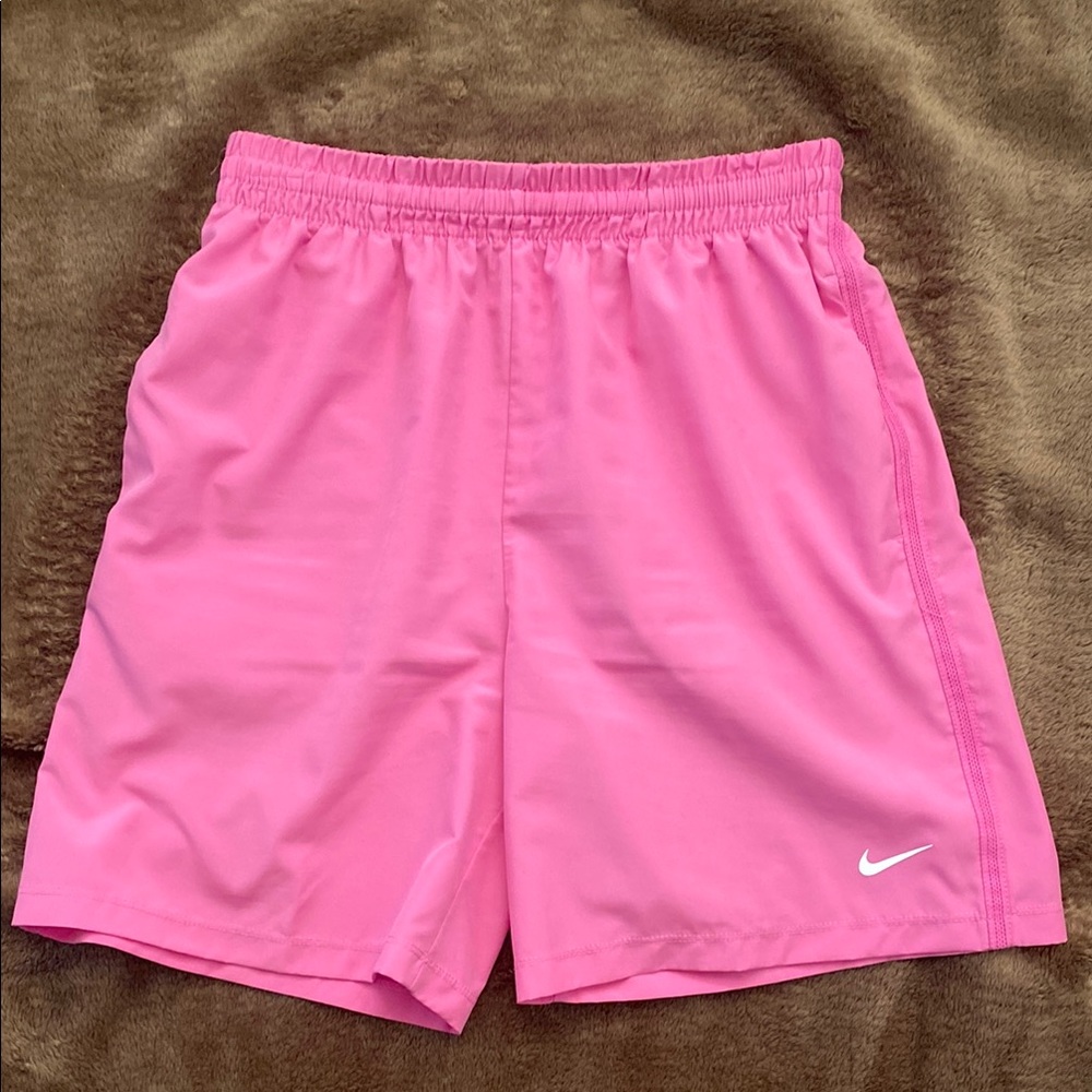Nike Bubblegum Pink Youth Kids Athletic Shorts